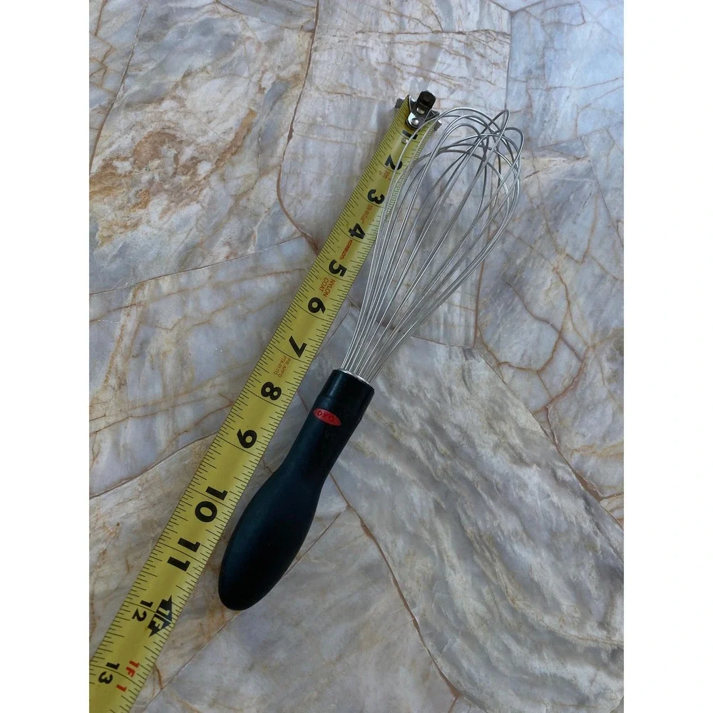 OXO Good Grips 11 Inch Balloon Whisk Stainless Steel Black Ergonomic Handle